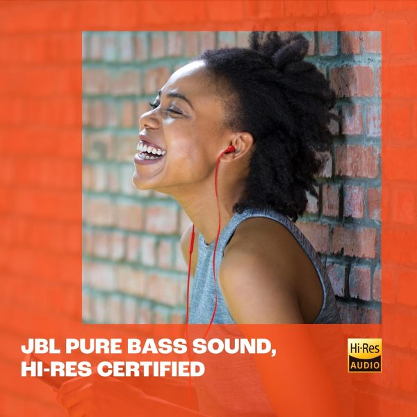 JBL Tune 310 Wired in Ear Type C Headphones, Hi-Res Audio with Digital-to-Analog Converter, 3-Button EQ Preset Remote with Microphone, Tangle-Free Flat Cable, Compatible with USB-C Devices (Black)
