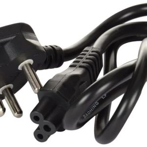 1 Port 240V 3 Pin Power Cord for Laptops - Black