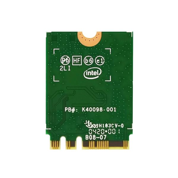 WiFi 6 Intel AX200 Up to 2974Mbps with Bluetooth 5.1 Wireles M.2 2.4G/5Ghz Card for Laptop PC with Windows 64 bit - Intel Model AX200NGW