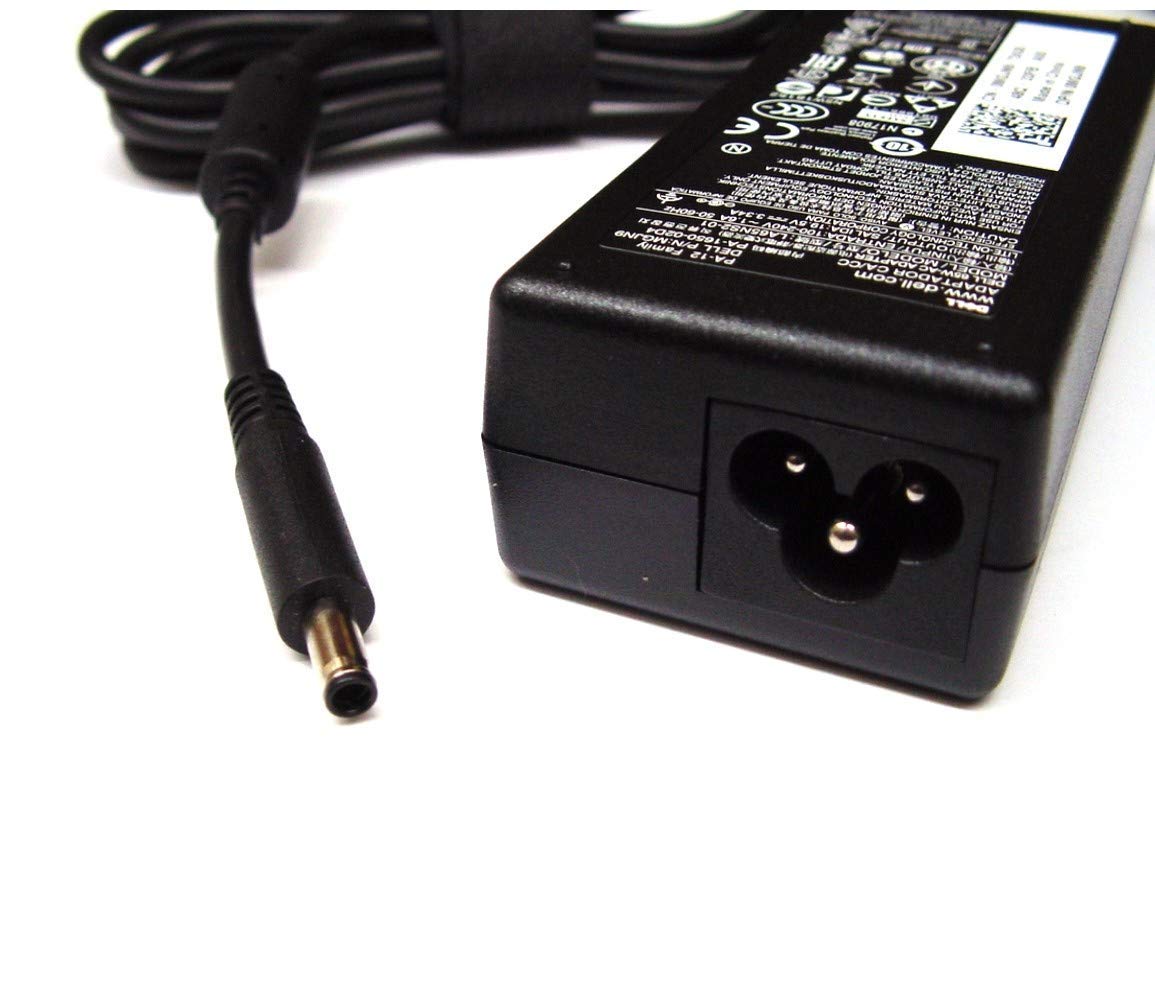 Dell Original 65W 19.5v 4.5mm Pin Laptop AC Adapter-Black Without Power Cord (Part Code MGJN9)