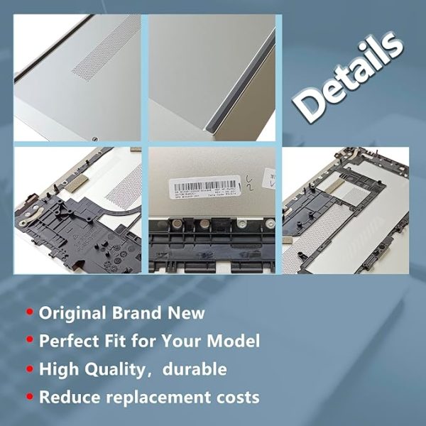 New Compatible with HP Elitebook 840 G8 14.0" Base Cover Bottom Case,P/N:M36309-001 Silver