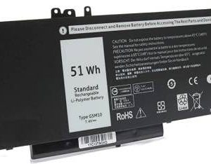 Laptop Battery Compatible for Dell Latitude 14 E5450 5450 15 E5550 5550 12 E5250 5250 3150 3160 3550 Series VMKXM 451-BBLN G5M10 08V5GX 5XFWC Laptop Battery