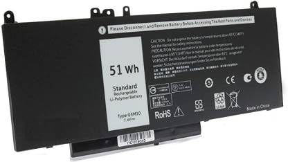 Laptop Battery Compatible for Dell Latitude 14 E5450 5450 15 E5550 5550 12 E5250 5250 3150 3160 3550 Series VMKXM 451-BBLN G5M10 08V5GX 5XFWC Laptop Battery