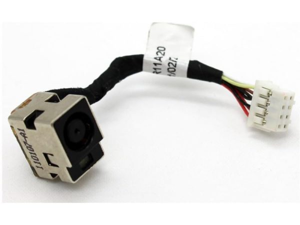 Laptop DC Power Jack for HP Pavilion G4-1000, G6-1000, G7-1000, G7-1200, G4, G6, G6T, G6Z, DD0R11AD000, DD0R11AD020, DD0R15AD000 (Length 14 CM, 8-PIN)
