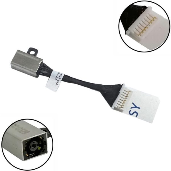 Compatible for Dell Latitude 3410 3510 E3410 07DM5H Laptop DC Power Jack Socket Connector Replacement Charging Port Cable Harness