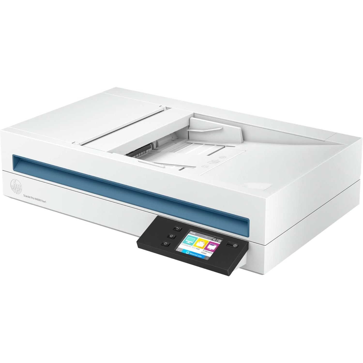 HP ScanJet Pro N4600 fnw1, Fast 2-Sided scanning and auto Document Feeder with Wireless connectivity (20G07A) Scanner