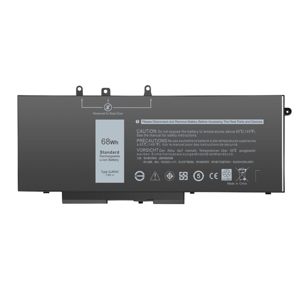 Dell Latitude 5280 5480 5580 5490 5590 E5480 E5580 E5490 E5590 0DY9NT GD1JP DY9NT 0GD1JP 5YHR4 451-BBZG 7.6V 4-Cell 68Wh Laptop Battery