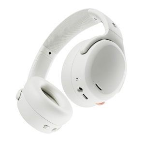 Skullcandy Crusher ANC 2 Over-Ear Wireless Headphones 100 dB| Active Noise Cancellation, Sensory Bass, Dual Pairing, 50H Battery, Rapid Charge, Alexa Built-in | Bone, Off White
