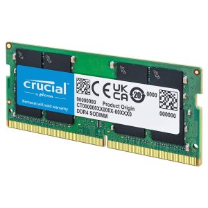 Crucial RAM 8GB DDR4 3200MHz CL22 (or 2933MHz or 2666MHz)