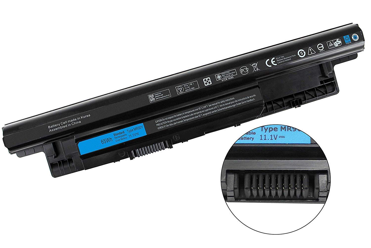 Laptop Battery (91T8W) COMAPATIBLE INSPIRON-14-3421/37/43/21, INSPIRON-15 3537/21/42 INSPIRON-15R, INSPIRON-15R 5521 15R-5537, Latitude 3440 3540
