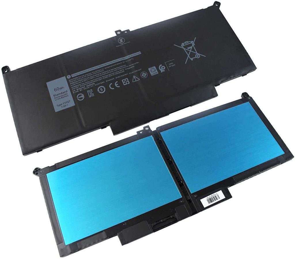 Laptop Battery Compatible Dell Latitude 7280 7290 7380 7390 7480 7490 P28S P73G DM3WC 2X39G 451-BBYE 453-BBCF