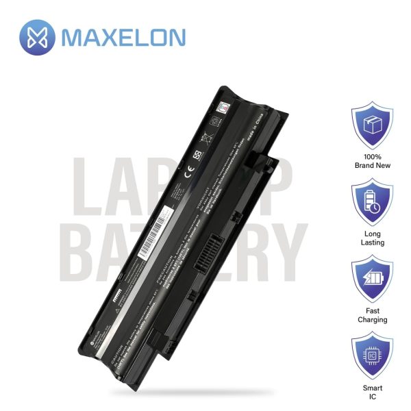 Laptop Battery for Dell Inspiron N5010, N5110, N5050, N4010,N4110 6 Cell- (Black)