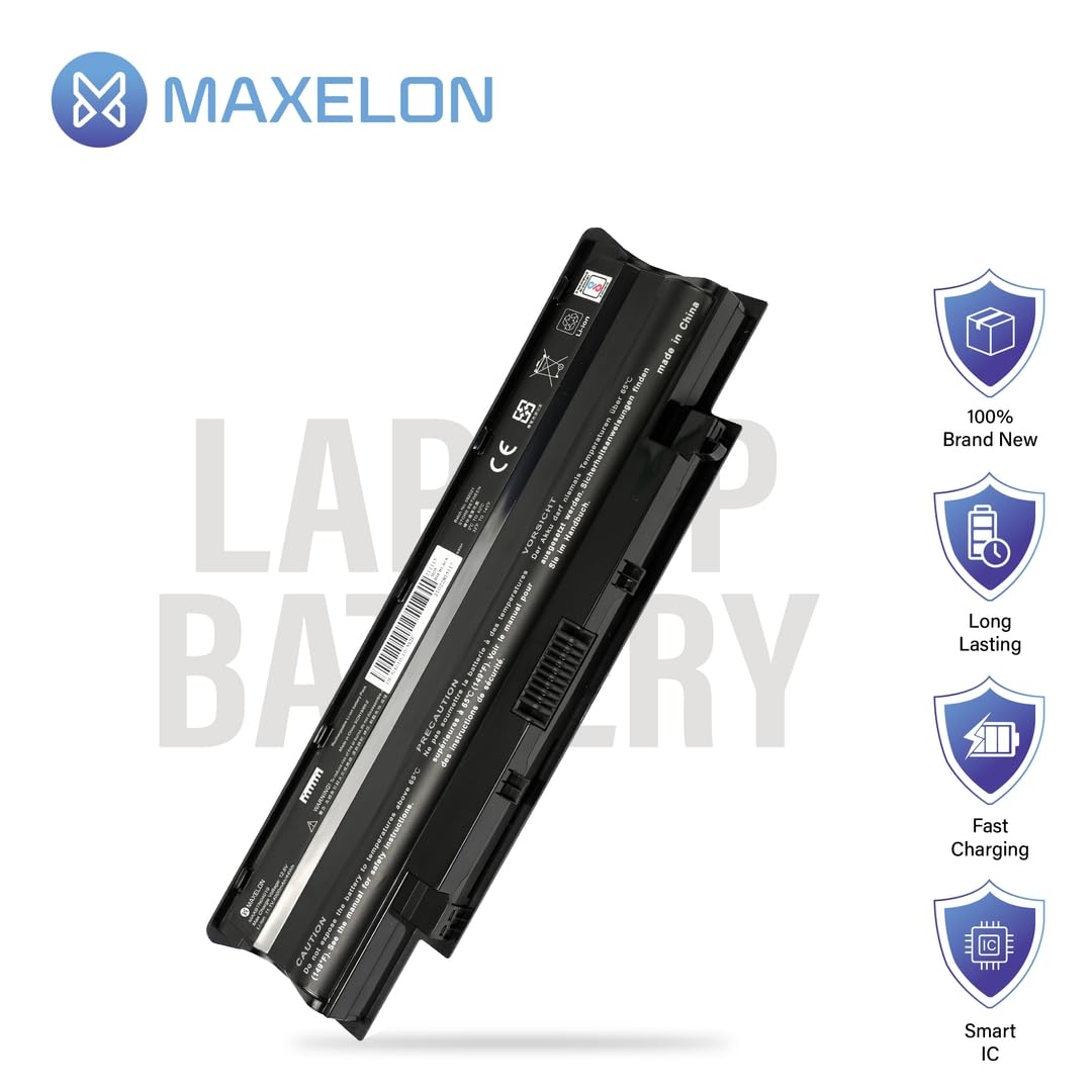 Maxelon Replacement Laptop Battery for Dell J1KND Dell inspiron 13r/14r/15r/17r N5010, N5110, N5050, N5040, N4010, N4110 Series