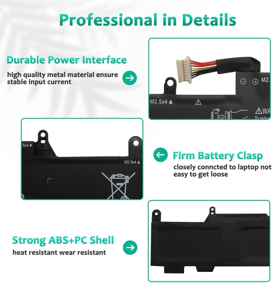 Laptop Battery for HP EliteBook 840 G5 830 G5 745 G6 840 G6 830 G6 730 735 740 745 836 846 G5 EliteBook 735 830 G6 ZBook 14U G5 14U G6 93 3321-855 932823-1C1