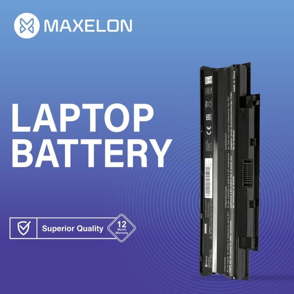 Laptop Battery for Dell Inspiron N5010, N5110, N5050, N4010,N4110 6 Cell- (Black)