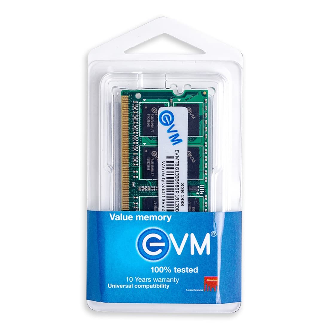 EVM 8GB DDR3 Laptop RAM 1333MHz So-DIMM Memory