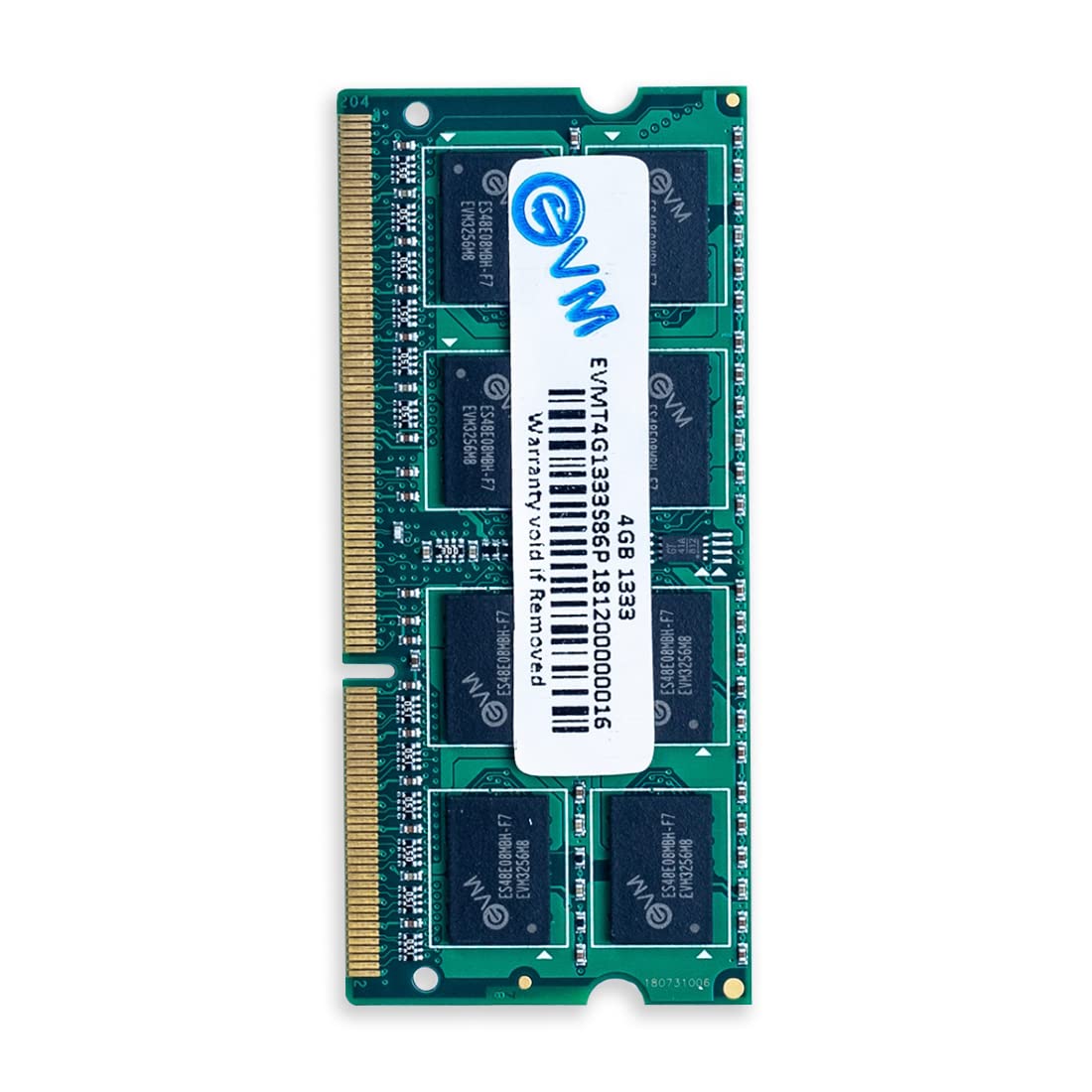 EVM 4GB DDR3 Laptop RAM 1333MHz So-DIMM Memory