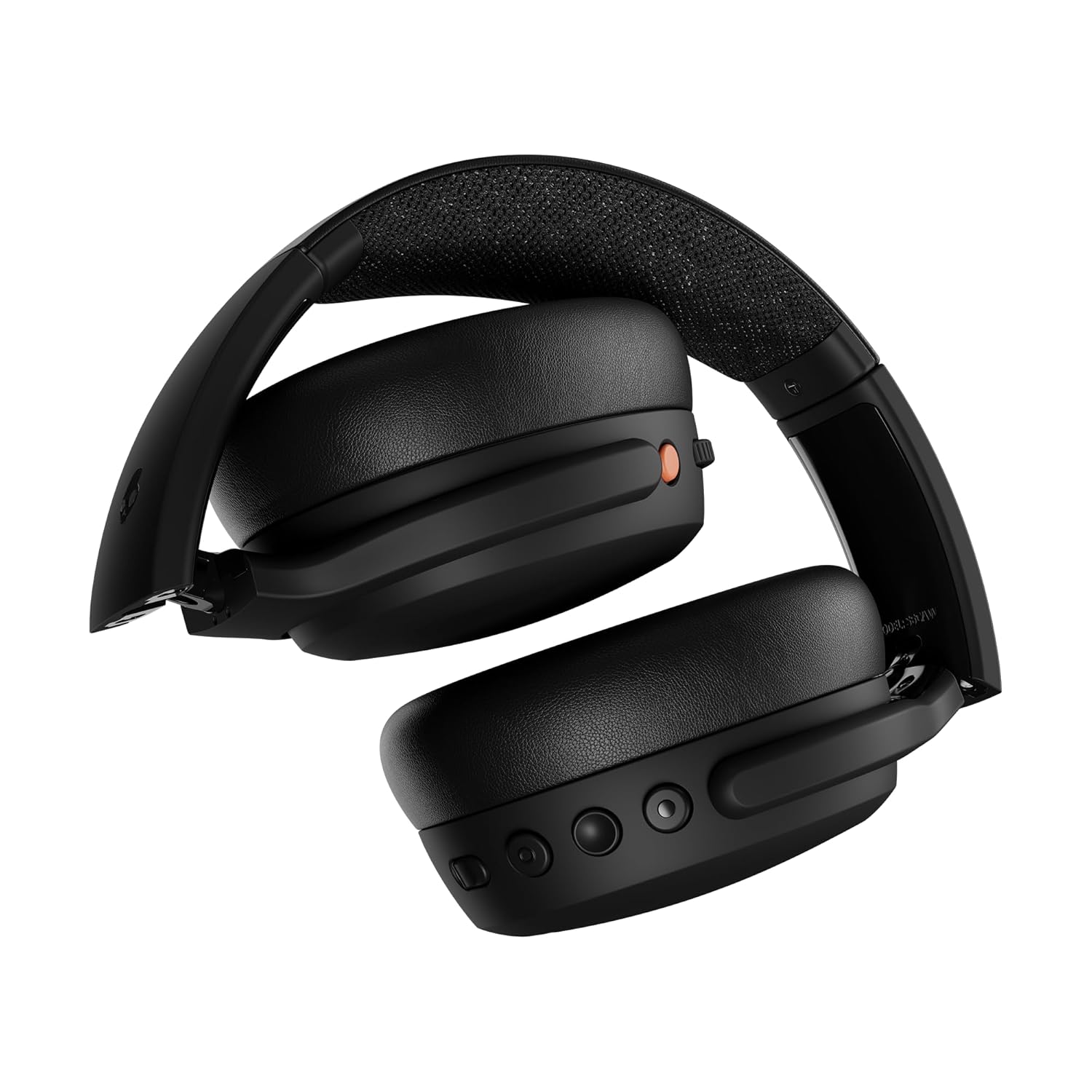 Skullcandy Crusher ANC 2 Over-Ear 4-Mic Active Noise Cancelling Wireless Headphones with 100 dB Sensory Bass, 40mm Drivers, Dual-Device Pairing, 50Hr Battery, Alexa Enabled – Black