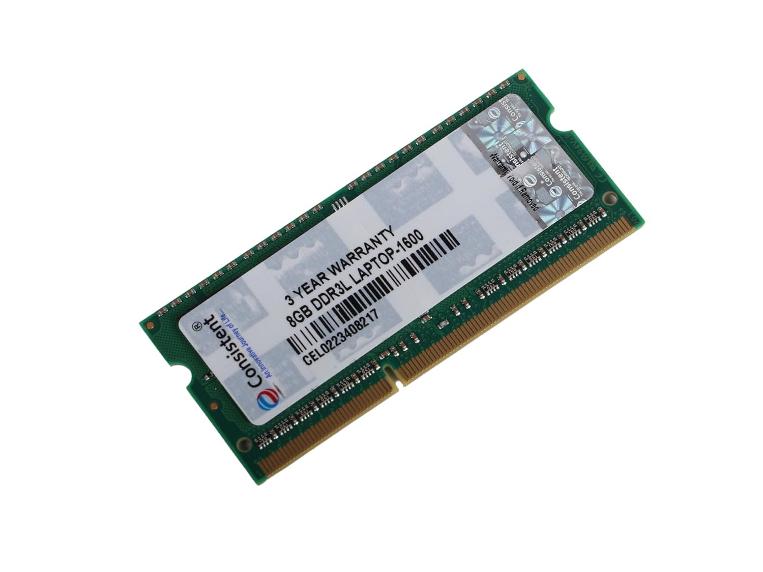 Consistent 8GB DDR3 1600 Laptop RAM