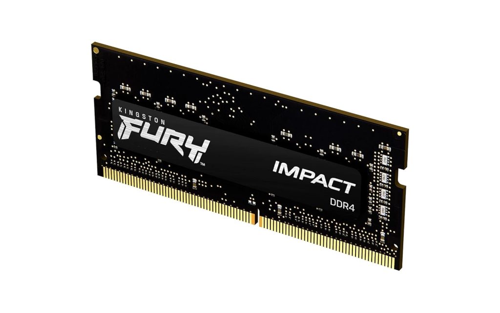 Kingston Fury 16GB 3200MHz DDR4 CL20 SODIMM Fury Impact, Black (KF432S20IB/16)