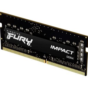 Kingston Fury 16GB 3200MHz DDR4 CL20 SODIMM Fury Impact, Black (KF432S20IB/16)