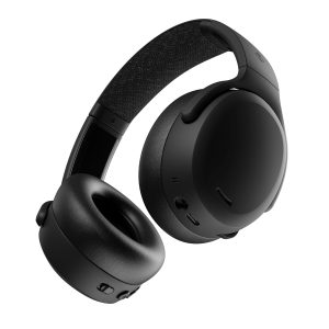 Skullcandy Crusher ANC 2 Over-Ear 4-Mic Active Noise Cancelling Wireless Headphones with 100 dB Sensory Bass, 40mm Drivers, Dual-Device Pairing, 50Hr Battery, Alexa Enabled – Black