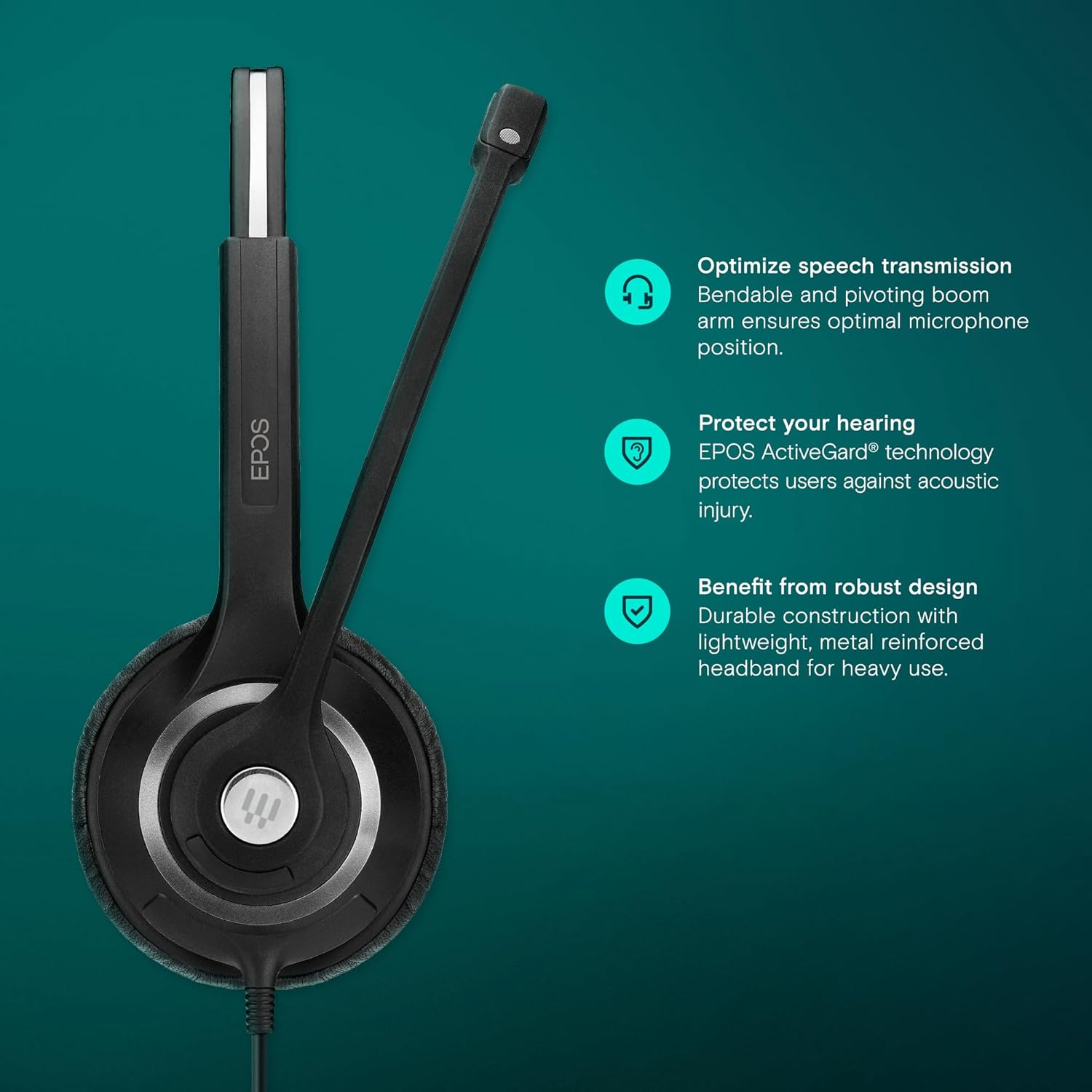 Sennheiser Circle SC 260 MS II Headset, Black (506483)