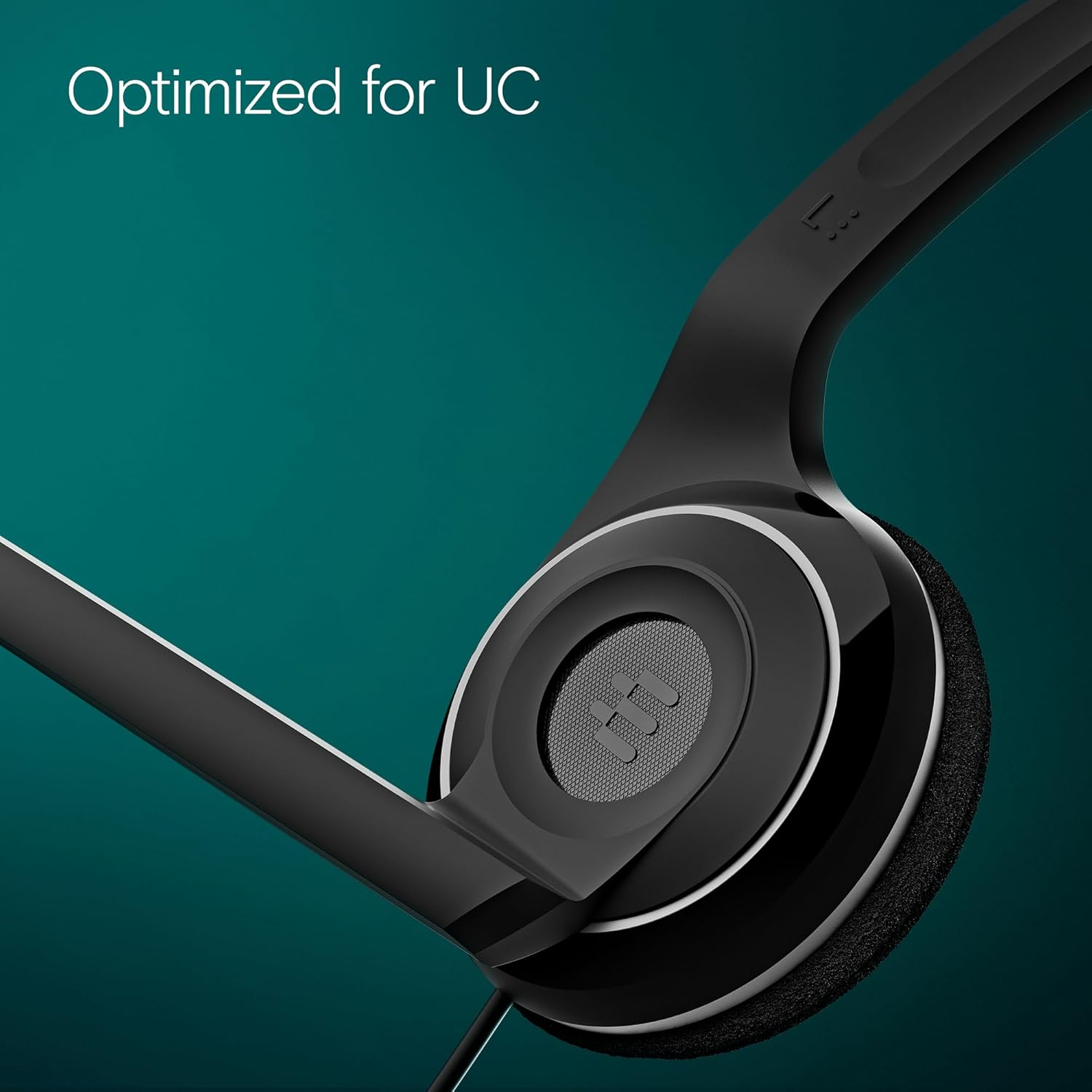 EPOS PC 7 USB Mono USB Headset with Microphone, Plug-and-Play for PC and Mac, Lightweight and Comfortable with Noise-Canceling Microphone, Durable and Robust for Daily Use, E-learning and Business mic