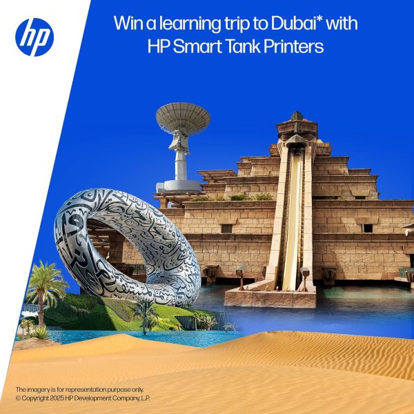 HP Smart Tank 750 All-in-One Auto Duplex WiFi Colour Printer with ADF, Print, Scan & Cope for Office with ADF, Multicolor