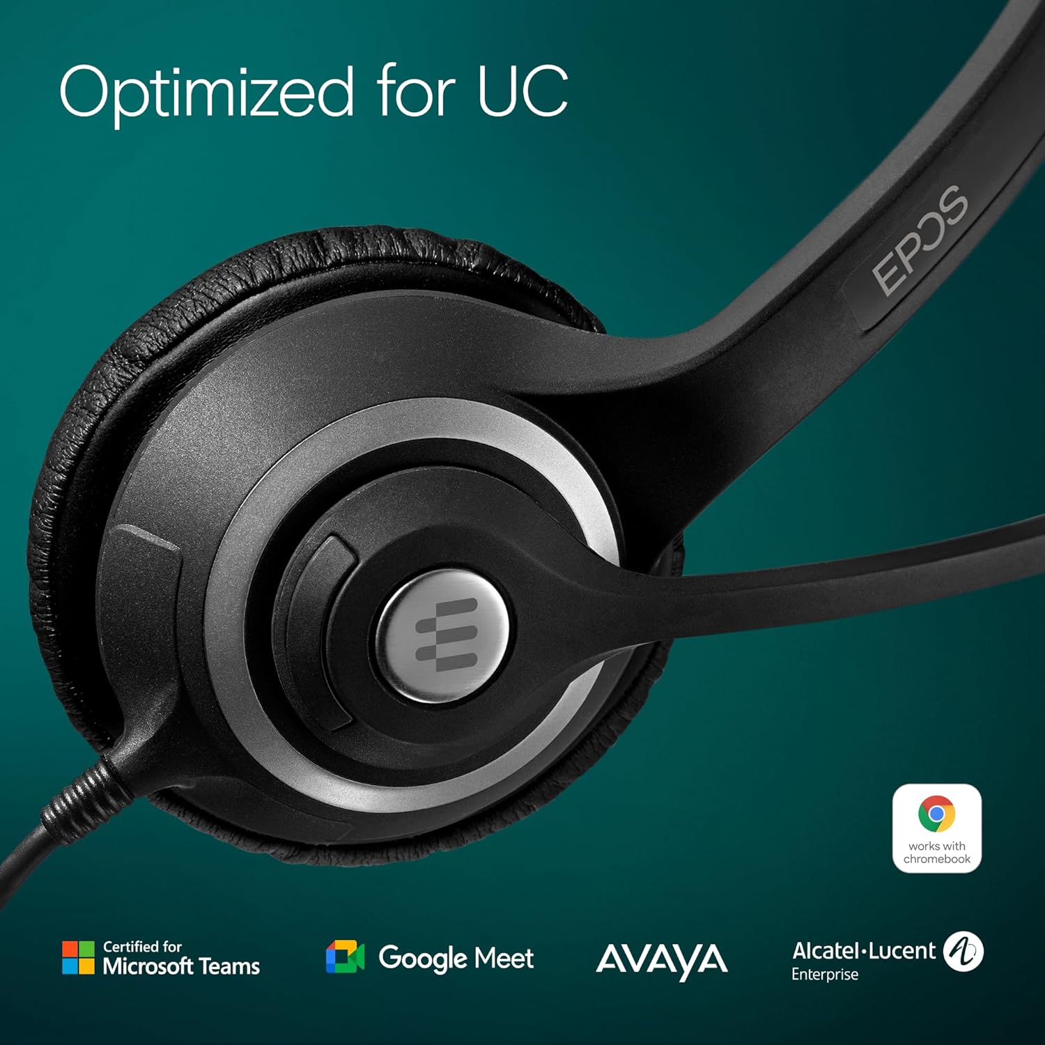 Sennheiser Circle SC 260 MS II Headset, Black (506483) - Image 3