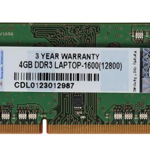 Consistent 4GB DDR3 1600 Laptop Ram