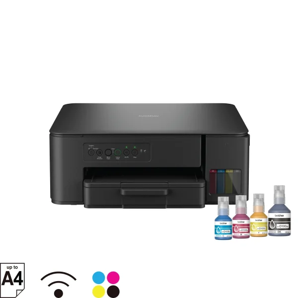Brother Wireless All in One Ink Tank Printer, DCP-T430W, Wireless & Mobile Print, Ultra Compact Design
