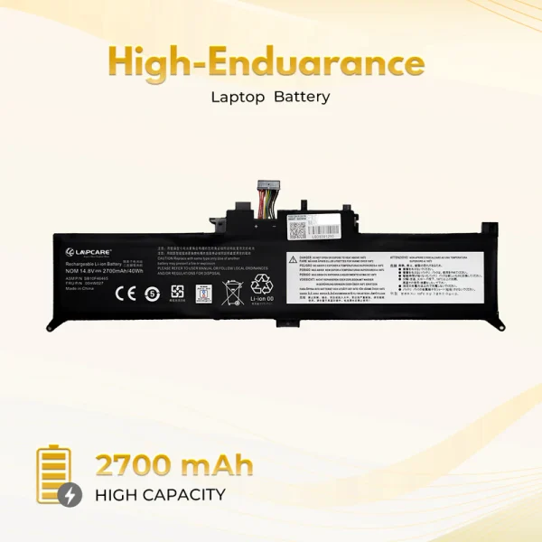 Laptop Compatible Battery For Lenovo ThinkPad Yoga 260,370,X380 (00HW026/00HW027)