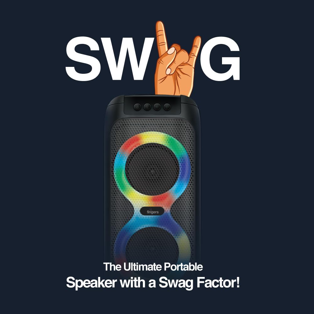 FINGERS Swag5 Bluetooth Portable Speaker
