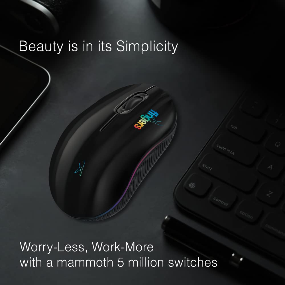 FINGERS RGB-NoviTrend Wireless Mouse