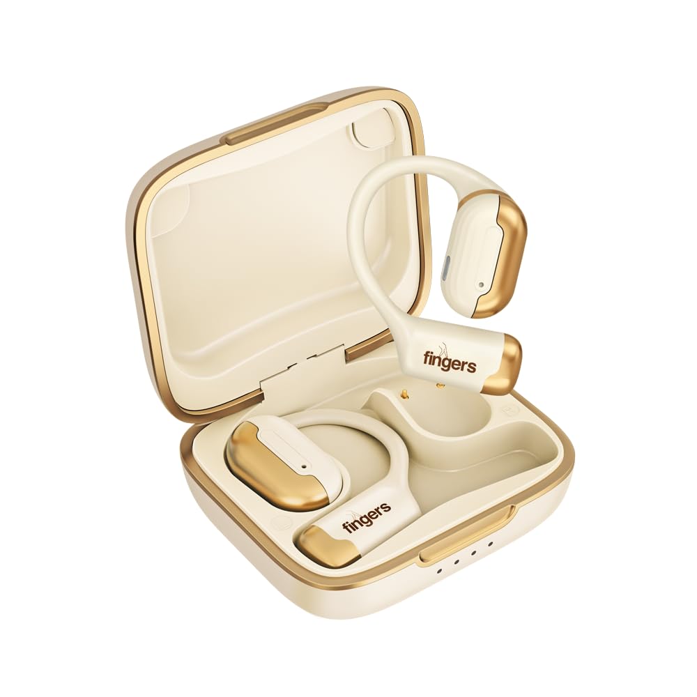 FINGERS OWaveS Open-Ear Wireless Earbuds with Air Conduction