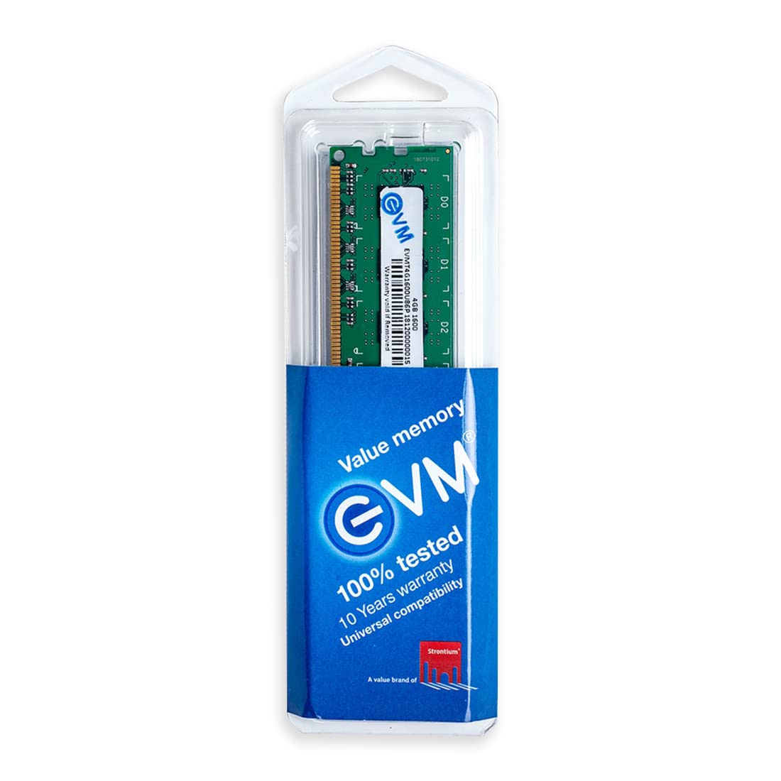 EVM 4GB DDR3 Desktop RAM 1600MHz