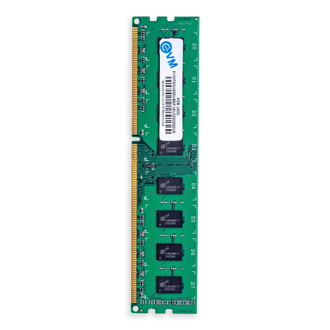 EVM 4GB DDR3 Desktop RAM 1600MHz
