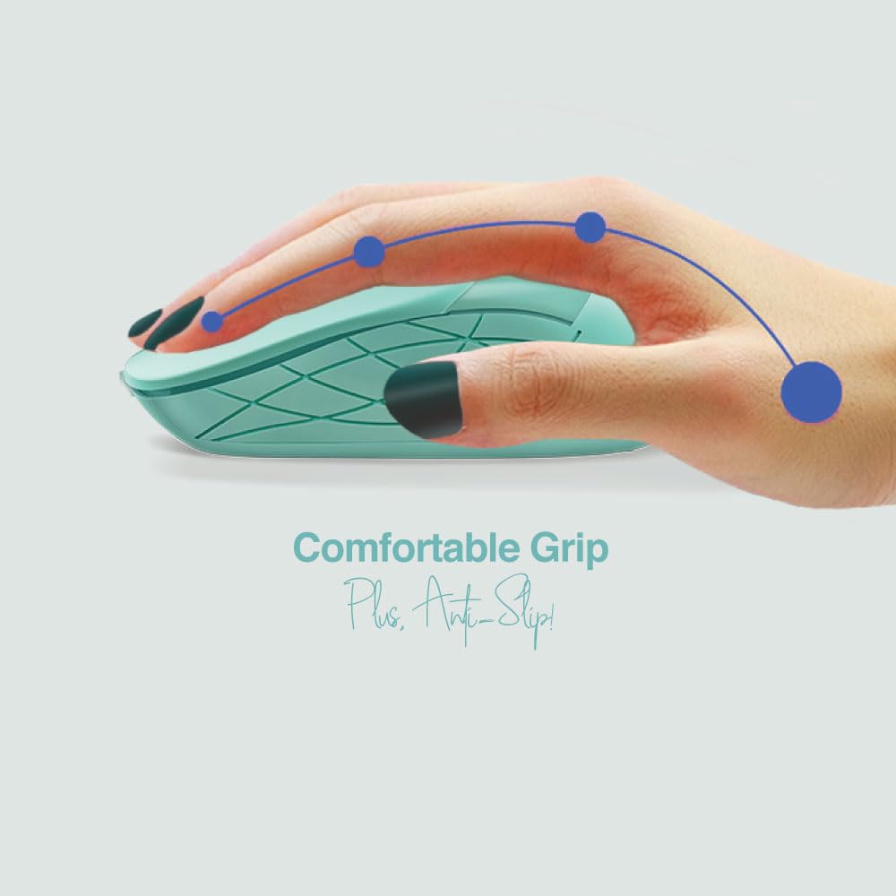 FINGERS SuperHit Wired Mouse with Advanced Optical Technology (Sea Blue)