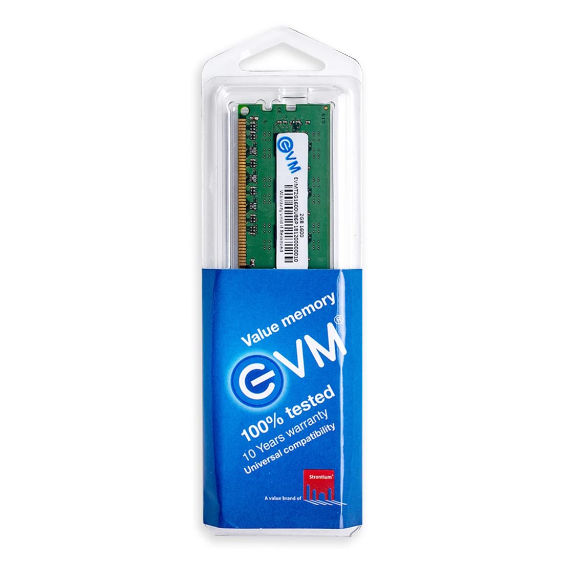 EVM 2GB DDR3 Desktop RAM 1600MHz