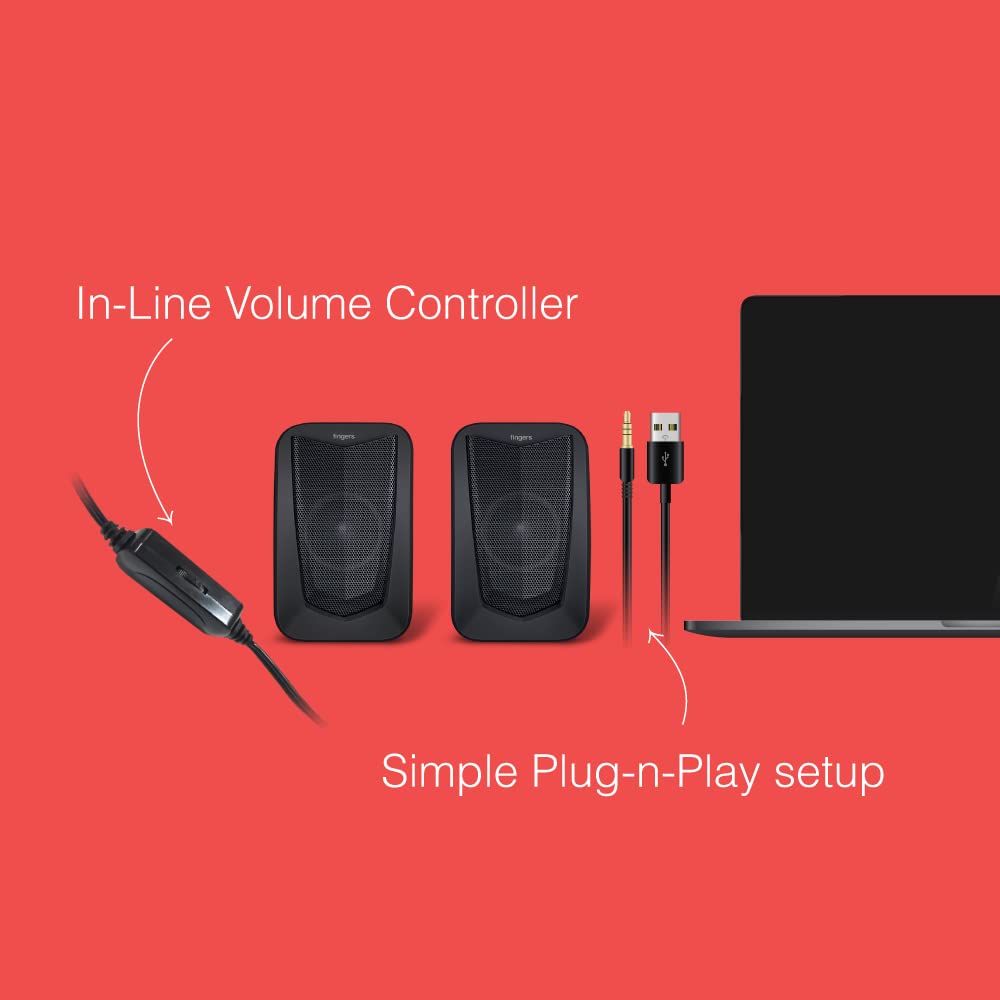 FINGERS FunBeats USB Multimedia Speaker