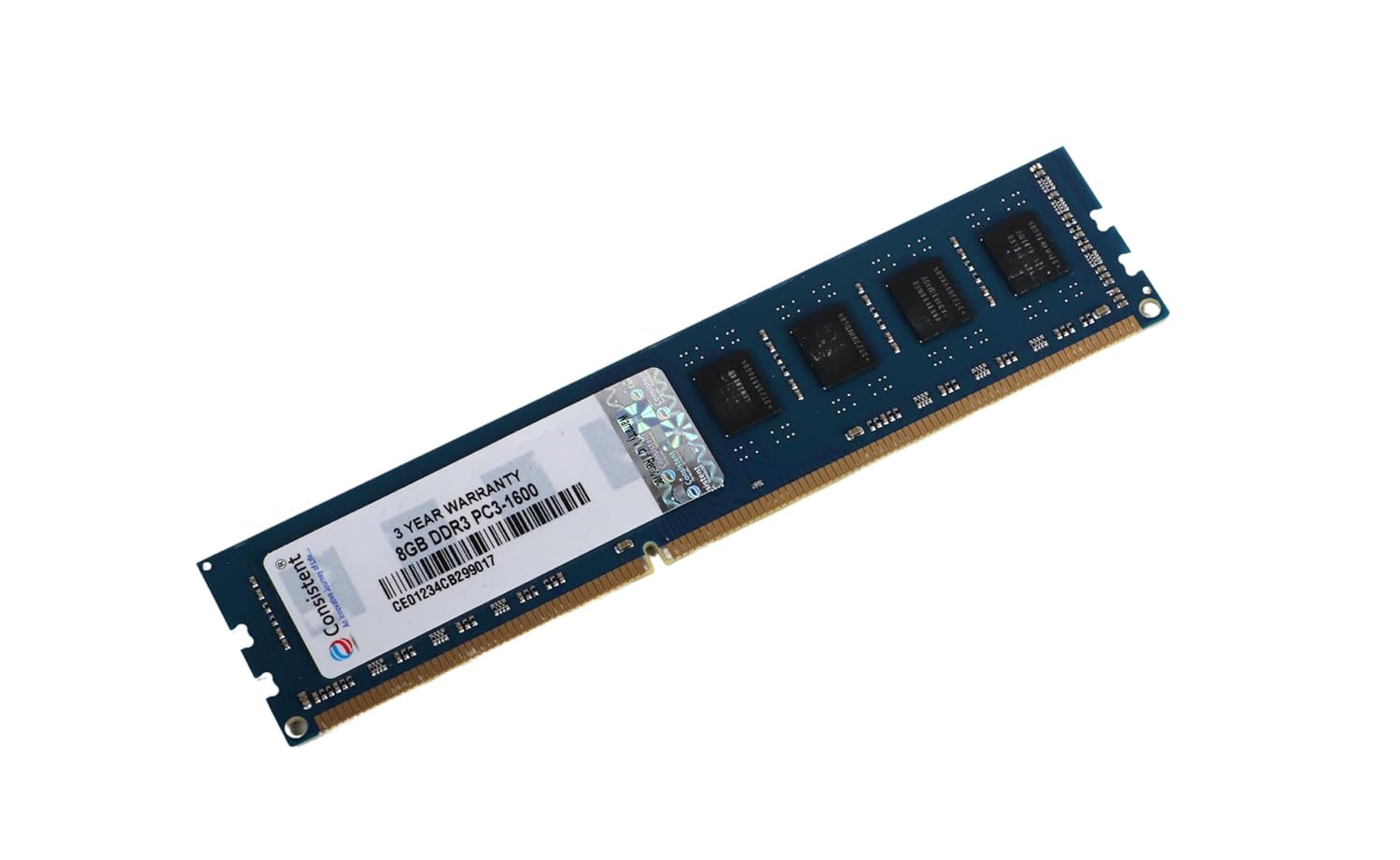 Consistent 8GB DDR3 1600MHz Desktop RAM