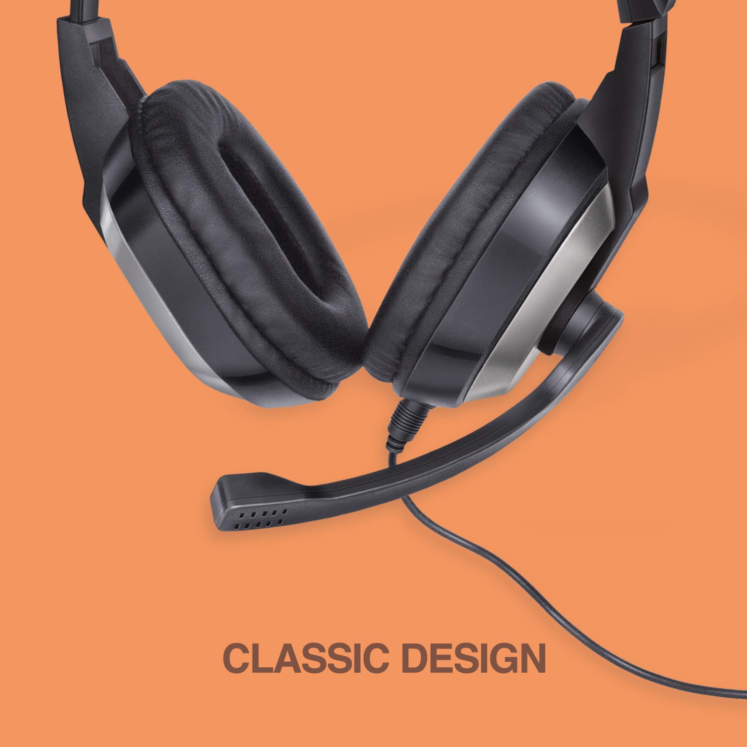 FINGERS F10 Wired Headphone On-Ear with Built-in Adjustable Mic