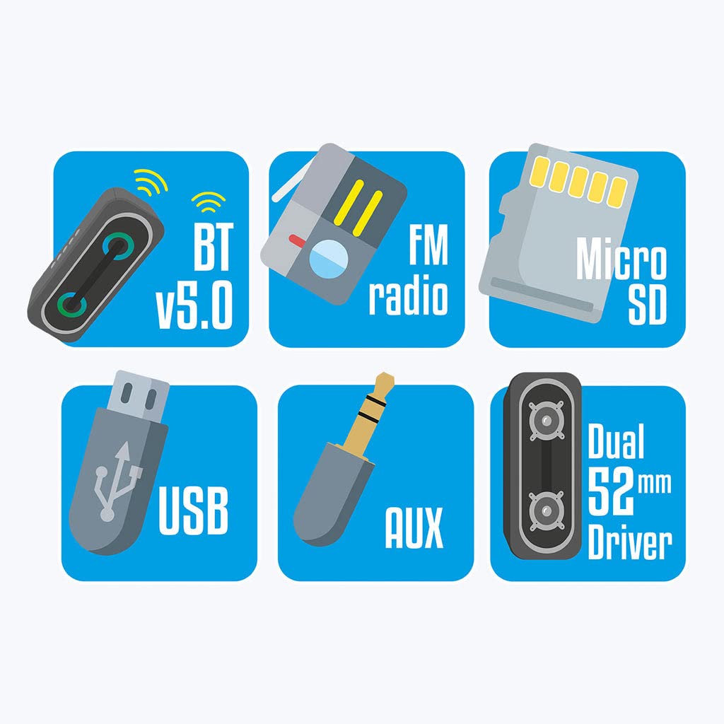 Zebronics Zeb-Delight 20 Bluetooth v5.0 Portable Speaker