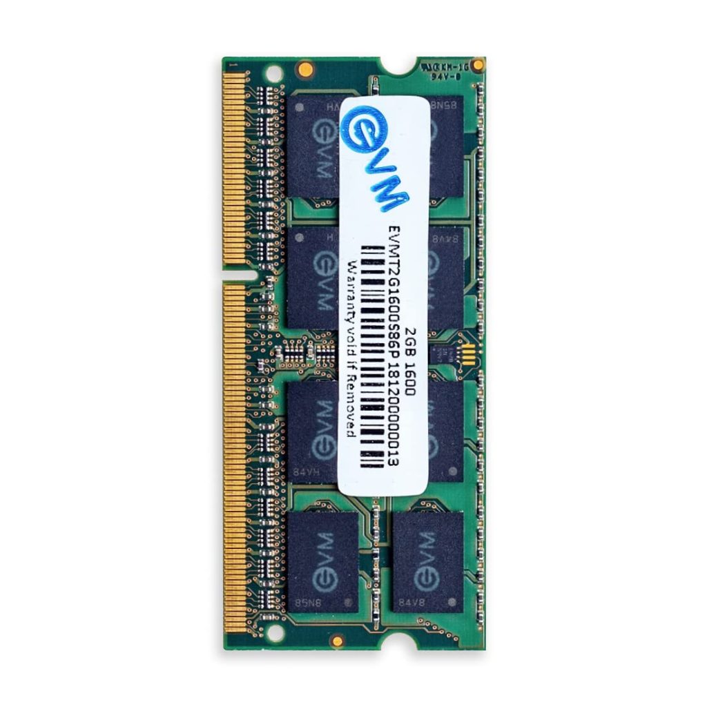 EVM 2GB DDR3 Laptop RAM 1600MHz