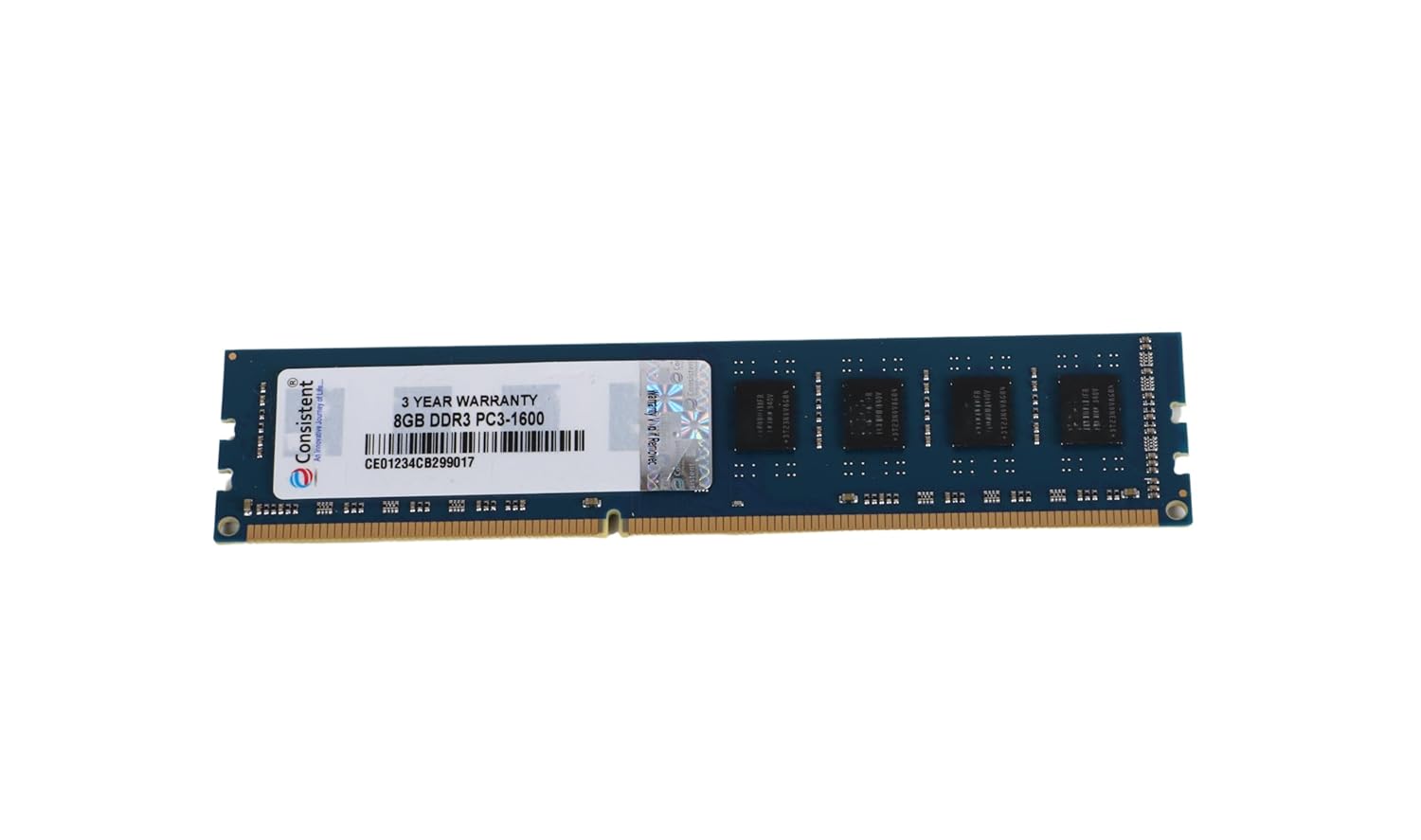 Consistent 8GB DDR3 1600MHz Desktop RAM
