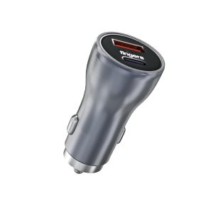 FINGERS DoublePower 50W Car Charger with Dual Ports