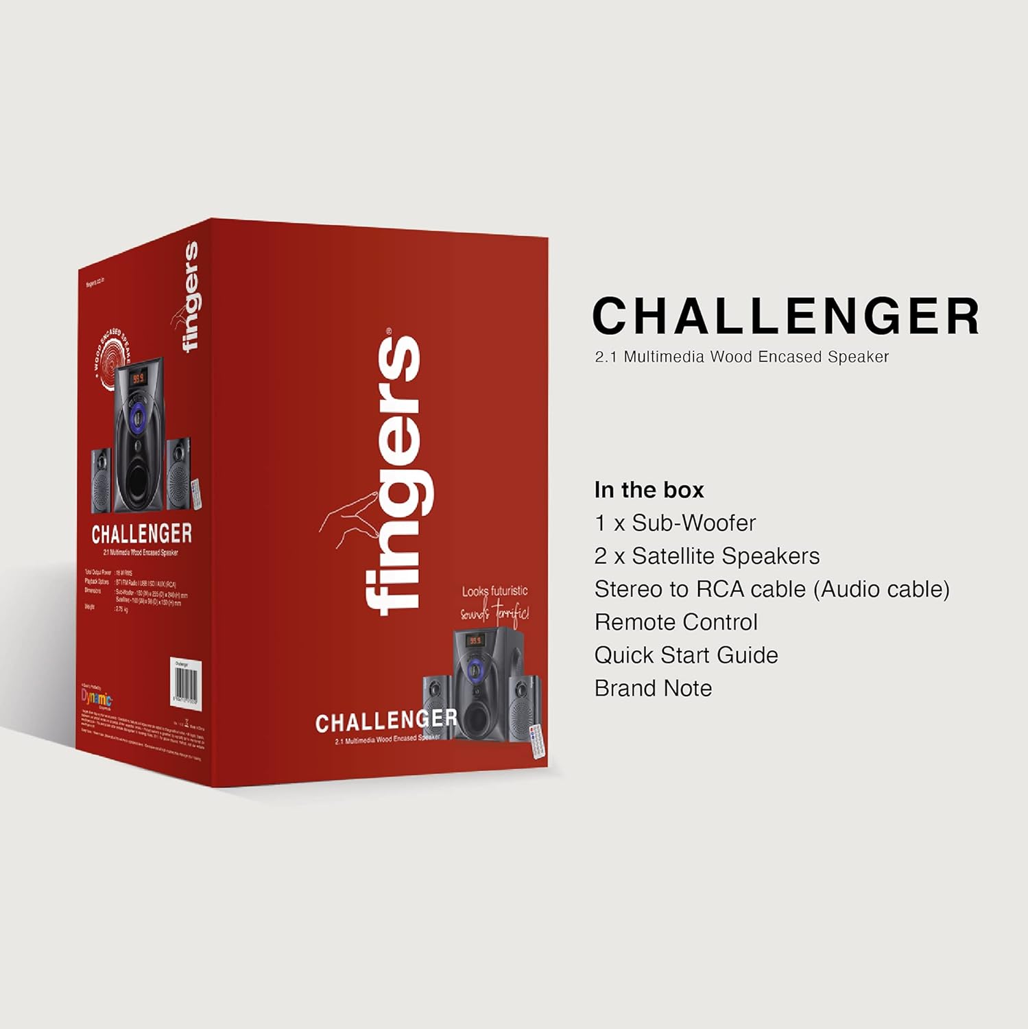 FINGERS Challenger 2.1 Speaker