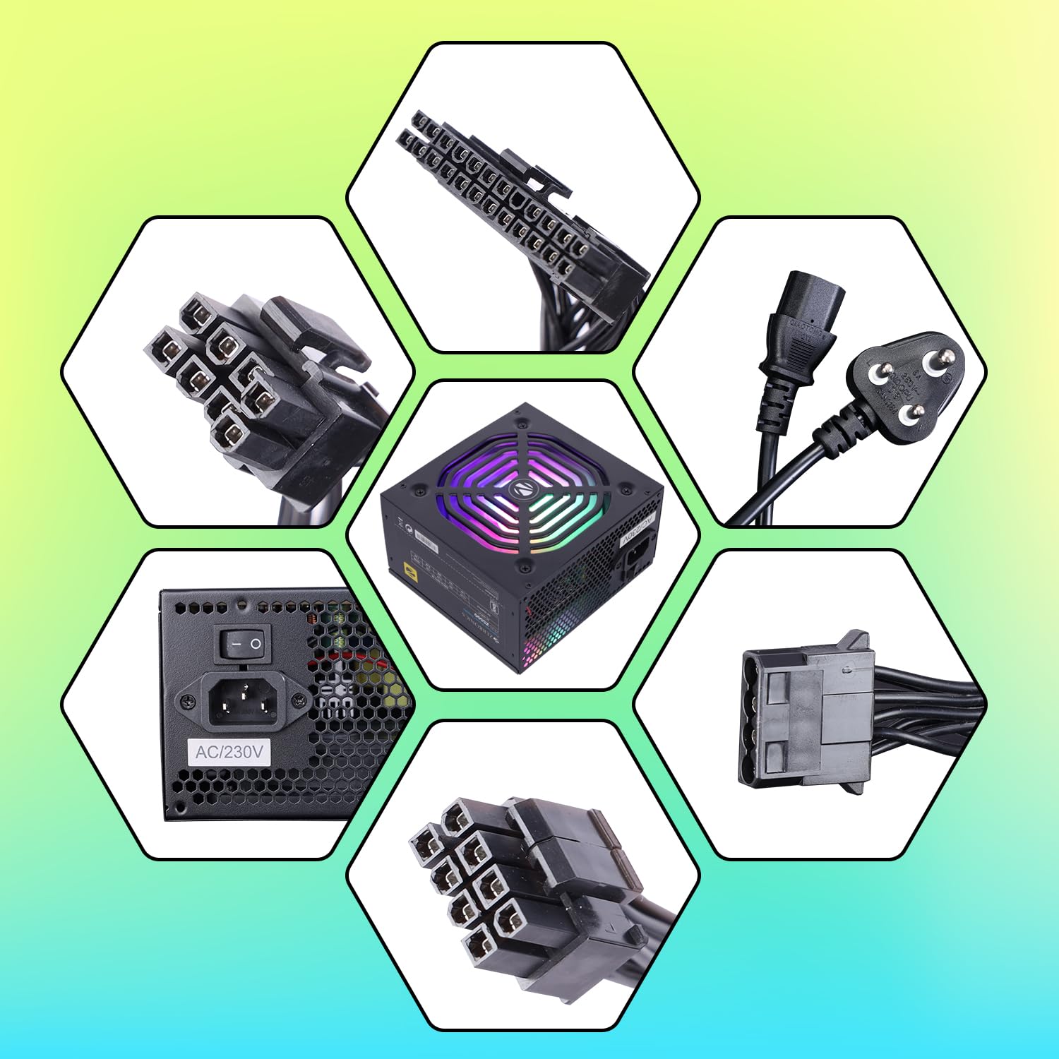 ZEBRONICS ZS500 500W Power Supply