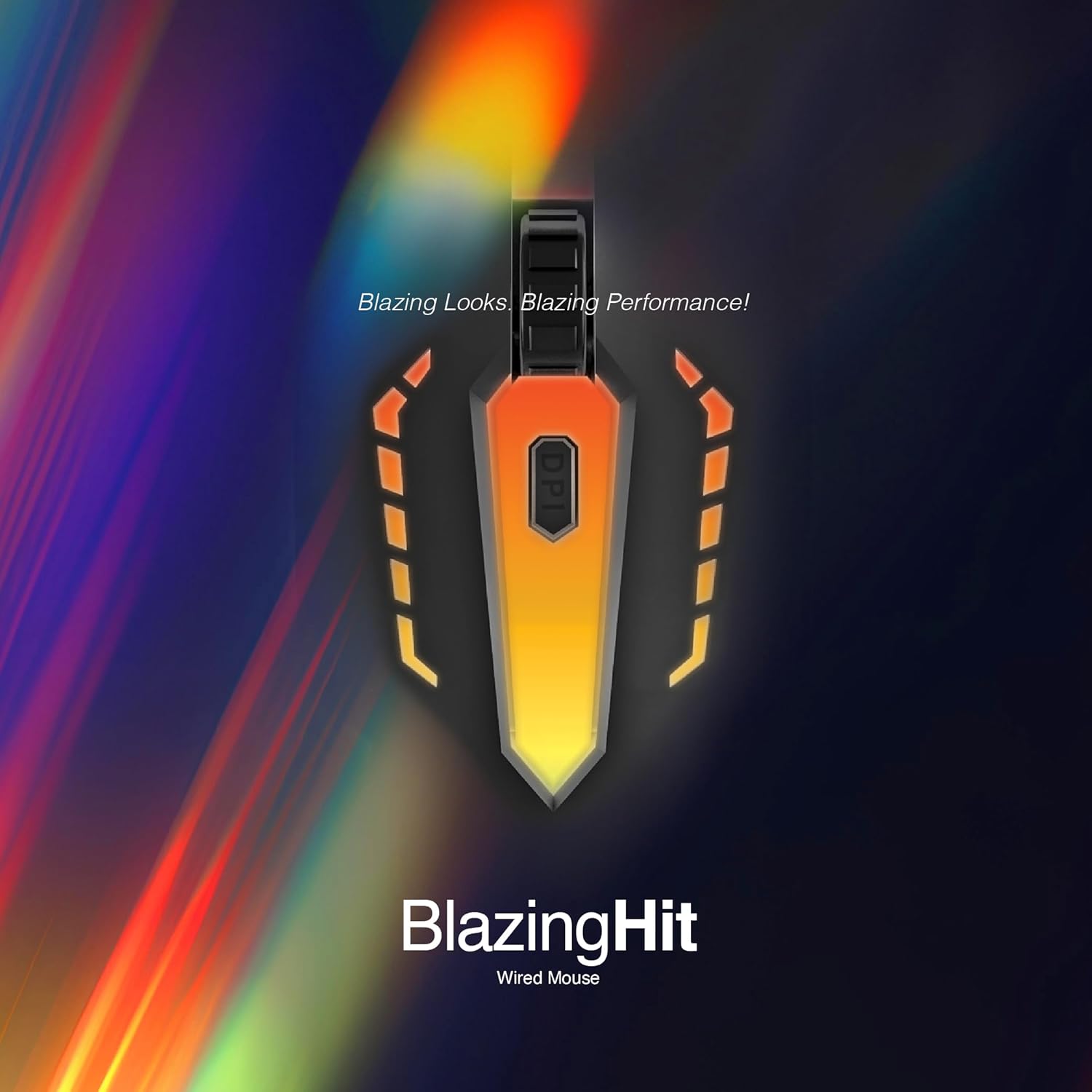 FINGERS BlazingHit Wired USB Mouse
